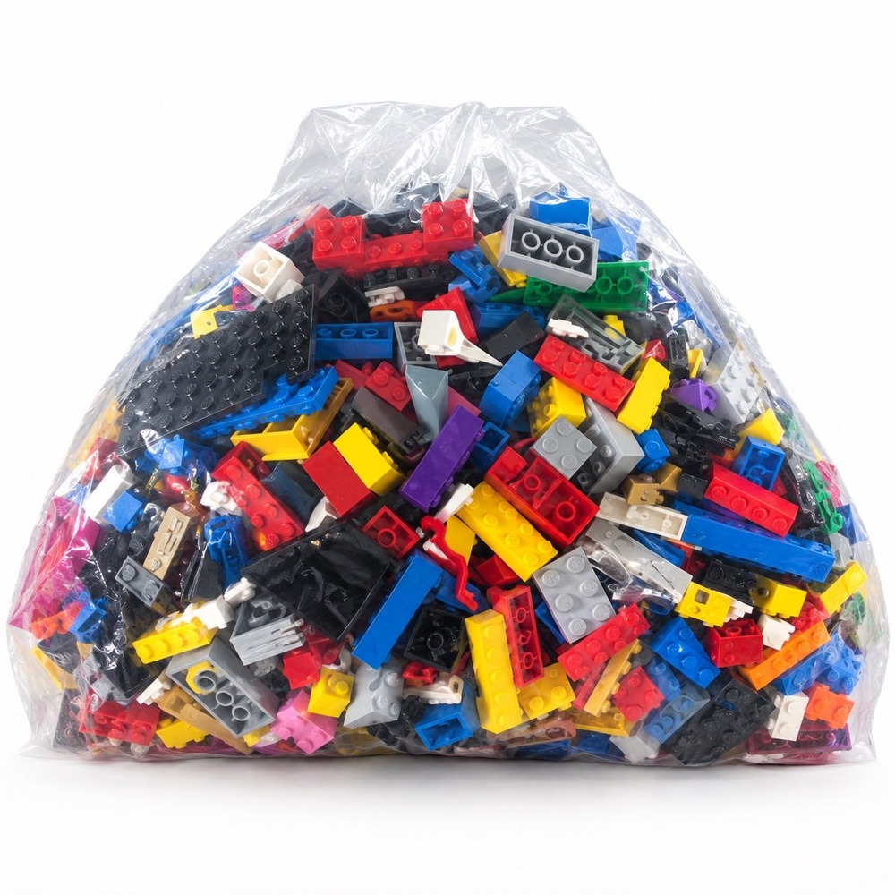 Lego Bulk Lot Assorted Bricks Plates‎ Specialty Pieces Multi Color 1.5lb Mixed